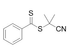 2-Cyanopropan-2-yl Benzodithioate CAS No. 201611-85-0 C11H11NS2 Bubuk merah-coklat keunguan 97%
