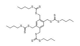 C,​C',​C'',​C'''-​[1,​2,​4,​5-​Benzenetetrayltetrak​ adalah(metilen)​] tetrakis(C-​butil karbonotritioat)