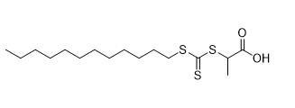Kromatografi Kelat Logam 2-(Dodecylthiocarbonothioylthio)Asam Propanoat No. CAS 558484-21-2 C16H30O2S3 97%