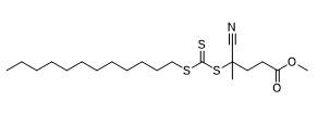 Metil 4-Cyano-4-[(Dodecylsulfanylthiocarbonyl)Sulfanyl]Pentanoate CAS No. 870532-87-9 C20H35NO2S3 Cairan Kuning