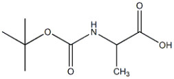 Kemurnian Tinggi N- Tert-Butoxycarbonyl -L-Alanine CAS 15761-38-3 Bubuk Putih MF C8H15NO4 EINECS No. 239-847-8
