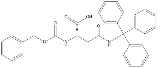 Turunan Asam Amino Z-Asn(Trt)-OH No CAS 132388-57-9 Kemurnian 98% C31H28N2O5