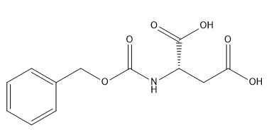 CAS 1152-61-0 N-Carbobenzyloxy-L-Aspartic Acid 98% Turunan Asam Amino C12H13NO6