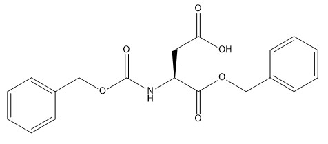 4779-31-1 Turunan Asam Amino 98% Z-Asp-OBzl C19H19NO6 Tidak Berwarna Menjadi Padatan Putih