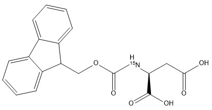 Kemurnian 98% Derivatif Asam Amino CAS No. 287484-33-7 Fmoc-Asp-OH--15N