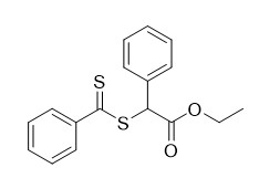 1-Ethoxycarbonyl-1-phenylmethyl Benzodithioate CAS No. 1150308-13-6 C17H16O2S2 Bubuk merah muda merah