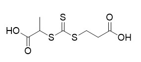 3-((((1-Carboxyethyl)Thio)Carbonotioyl)Thio)Propanoic Acid RAFT Reagent CAS 870451-09-5 C7H10O4S3