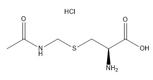 Kemurnian 98% Turunan Asam Amino CAS 28798-28-9 H-Cys(Acm)-OH HCl C6H13ClN2O3S