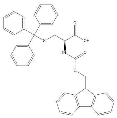 98% Turunan Asam Amino CAS 103213-32-7 Serbuk Fmoc-Cys(Trt)-OH C37H31NO4S