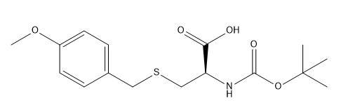 98% Turunan Asam Amino CAS 18942-46-6 Boc-Cys(PMeOBzl)-OH C16H23NO5S Serbuk Putih