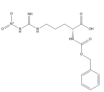 Kemurnian 98% Turunan Asam Amino CAS 2279-08-5 Z-D-Arg(NO2)-OH C14H19N5O6