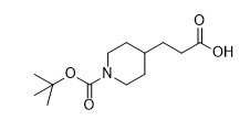CAS 154775-43-6 Bahan kimia khusus 3-[1-(Tert-Butoxycarbonyl)Piperidin-4-Yl]asam propanoik