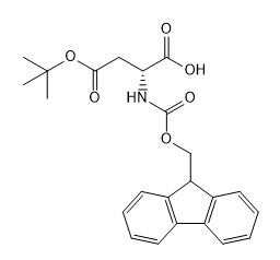 Kemurnian 98% Turunan Asam Amino CAS No. 112883-39-3 Fmoc-D-Asp(OtBu)-OH