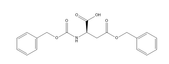 98% Turunan Asam Amino Z-D-Asp(Obzl)-OH CAS 5241-62-3 C19H19NO6