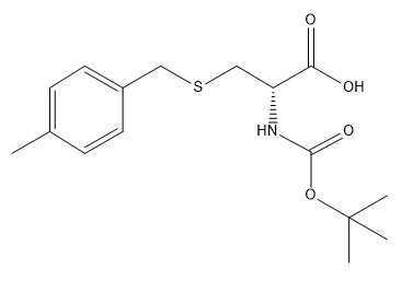 CAS No.61925-78-8 Turunan Asam Amino 98% Boc-D-Cys(pMeBzl)-OH