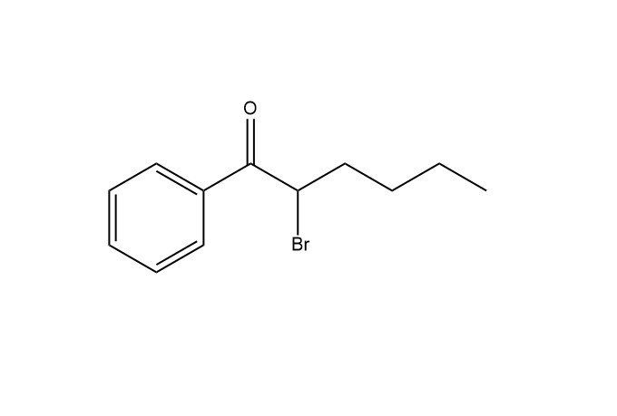 CAS No. 59774-06-0 2-Bromo-1-phenylhexan-1-one Cairan transparan berwarna kuning