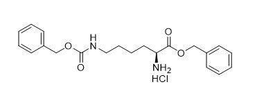 Kemurnian 98% Bahan baku Peptida Tembaga CAS No.6366-70-7 L-Lys ((Z) -OBzl.HCl Bubuk putih atau putih
