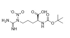 N-Boc-N'-nitro-L-arginine CAS No 2188-18-3 untuk Turunan Asam Amino Bubuk putih Kemurnian 99%