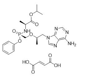 API Perantara Tenofovir Alafenamide Fumarate CAS No 1392275-56-7 untuk TFA White to off-white powder Kemurnian 99%