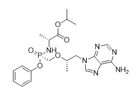 Isopropil R S -1- 6-amino-9H-purin-9-yl Propan-2-yl Oxy Methyl Phenoxy Phosphoryl -D-alaninate MF C21H29N6O5P Kemurnian 95%