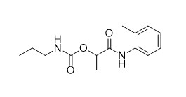 API Perantara 1-Oxo-1- ((o-tolylamino) propan-2-yl propylcarbamate untuk kotoran Leostesin Bubuk putih kemurnian 97%