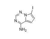 7-Iodopyrrolo[1,2-f][1,2,4]triazin-4-amine CAS No 1770840-43-1 untuk Remdesivir Bubuk kuning Kemurnian 95%