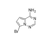 Perantara API7-Bromopyrrolo[1,2-f][1,2,4]triazin-4-amine CAS No 937046-98-5 untuk Remdesivir Bubuk kuning Kemurnian 95%