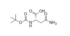 Turunan Asam Amino Boc-Asn-OH CAS No 7536-55-2 untuk Turunan Asam Amino Serbuk putih Kemurnian 99%