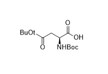 Boc-Asp(OtBu)-OH CAS No 1676-90-0 untuk Turunan Asam Amino Serbuk putih Kemurnian 99%