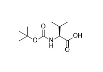 CAS No 13734-41-3 Boc Val OH Bubuk Putih N Boc L Valine Purity 99%