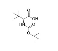 N Boc L Tert Leucine CAS No 62965-35-9 Bubuk Putih Kemurnian 98%