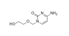 COA CAS 68724-12-9 Bahan Kimia Kustom 4 Amino 1 2 Hydroxyethoxy Methyl Pyrimidin 2 1H One